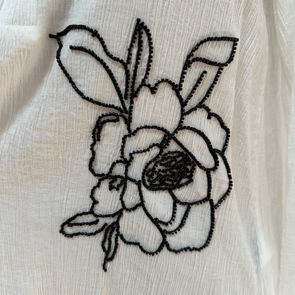 Desigual Embroidered Flower Blouse - Picture 12 of 16